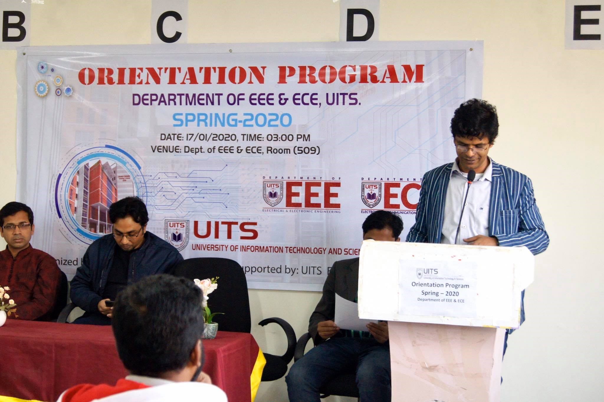 EEE Department Orientation